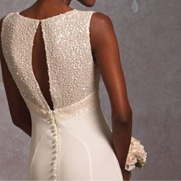 Vogue V1032 Wedding Gown Bridal Sewing Pattern Size 12 14 16 - Picture 3 of 6